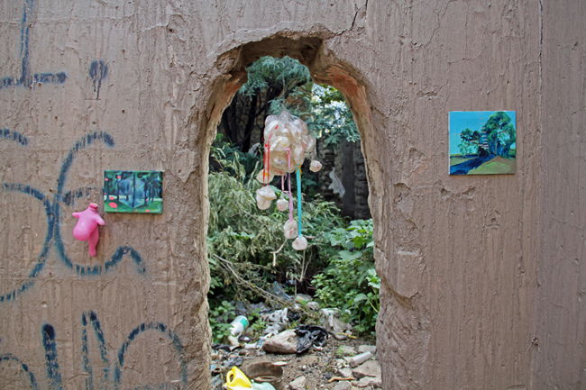 GALERIA EN RUINAS  deJOSEFINA CARÓN